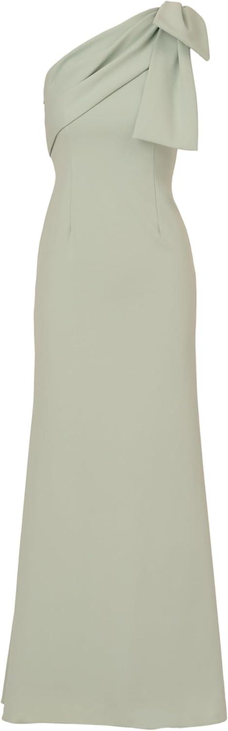 imageAdrianna Papell Womens Stretch Crepe Long DressIcy Sage