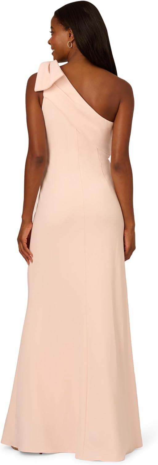 imageAdrianna Papell Womens Stretch Crepe Long DressJoyful Blush