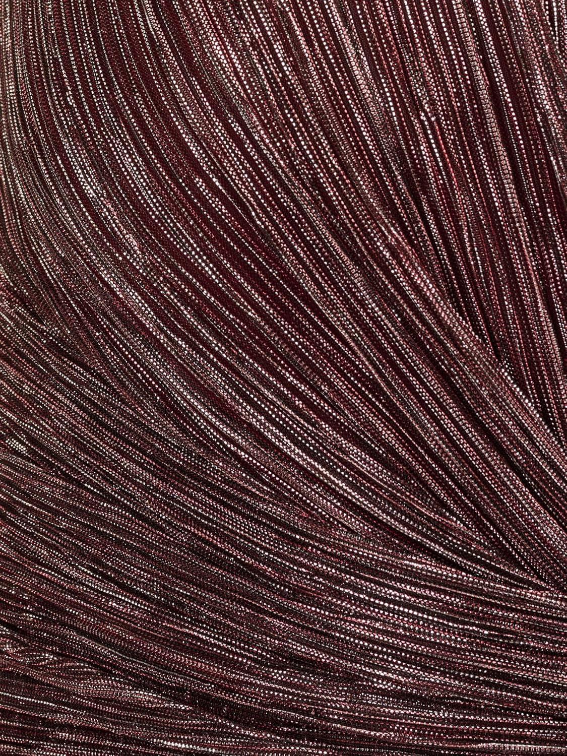 imageAdrianna Papell womens Metallic Crinkle JumpsuitPlum