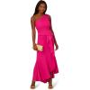 imageAdrianna Papell Womens Beaded Knit Crepe GownFuchsia