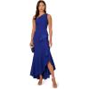 imageAdrianna Papell Womens Beaded Knit Crepe GownRoyal Sapphire