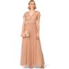 imageAdrianna Papell Womens Beaded Long DressRose Gold