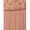 imageAdrianna Papell Womens Beaded Long DressRose Gold