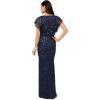 imageAdrianna Papell Womens Beaded Mermaid Long DressMidnight Multi