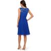 imageAdrianna Papell Womens Beaded Mesh Ankle DressSpecial Occasion DressSilverNude