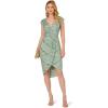 imageAdrianna Papell Womens Beaded Mesh DressIcy Sage