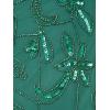 imageAdrianna Papell Womens Beaded Mesh DressJungle Green