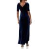 imageAdrianna Papell Womens Covered Velvet GownMidnight