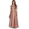 imageAdrianna Papell Womens Embellished Tafetta DressStone
