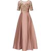 imageAdrianna Papell Womens Embellished Tafetta DressStone