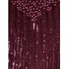 imageAdrianna Papell Womens Halter Bead Drape Long DressDeep Amethyst