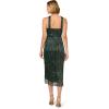 imageAdrianna Papell Womens Halter Crinkle Metallic DressGreen Pine