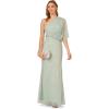 imageAdrianna Papell Womens Long Beaded DressIcy Sage