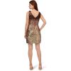 imageAdrianna Papell Womens Ombre Sequin Sheath DressChocolate