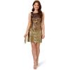 imageAdrianna Papell Womens Ombre Sequin Sheath DressChocolate