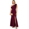 imageAdrianna Papell Womens One Shoulder Mermaid GownCabernet