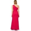 imageAdrianna Papell Womens One Shoulder Mermaid GownPink Cherry