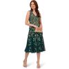 imageAdrianna Papell Womens Ruffle Bead DressGem Green