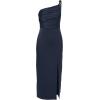 imageAdrianna Papell Womens Satin Crepe DressDark Navy