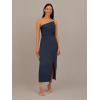 imageAdrianna Papell Womens Satin Crepe DressDark Navy