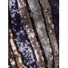 imageAdrianna Papell Womens Sequin One Shoulder GownBlack Multi