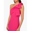 imageAdrianna Papell Womens Stretch Crepe Long DressHot Pink