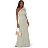 imageAdrianna Papell Womens Stretch Crepe Long DressIcy Sage