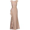 imageAdrianna Papell Womens Stretch Crepe Long DressJoyful Blush