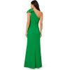 imageAdrianna Papell Womens Stretch Crepe Long DressPalm Leaf