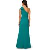 imageAdrianna Papell Womens Stretch Crepe Long DressTempo Teal