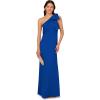 imageAdrianna Papell Womens Stretch Crepe Long DressViolet Cobalt