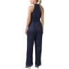 imageAdrianna Papell womens Metallic Crinkle JumpsuitNavy Night