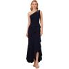 imageAdrianna Papell Womens Beaded Knit Crepe GownMidnight