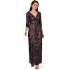 imageAdrianna Papell Womens Beaded Long DressNavyRosegold