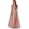 imageAdrianna Papell Womens Embellished Tafetta DressStone
