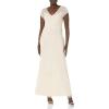 imageAdrianna Papell Womens Long Beaded DressIvory