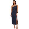 imageAdrianna Papell Womens Satin Crepe DressDark Navy