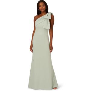 imageAdrianna Papell Womens Stretch Crepe Long DressIcy Sage