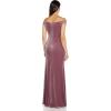 imageAdrianna Papell Womens Stretch Velvet DressAntique Rose