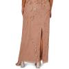 imageAdrianna Papell Bead Blouson Long Dress Rose GoldRose Gold