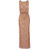 imageAdrianna Papell Bead Blouson Long Dress Rose GoldStone