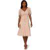 image:imageAdrianna Papell Womens Bead Mesh Midi Godet DressShell