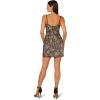 image:imageAdrianna Papell Womens Beaded Short DressBlack Multi