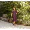 image:imageAdrianna Papell Womens Elegant Beaded Midi DressCassis