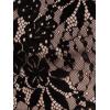 image:imageAdrianna Papell Womens Lace Midi Flounce DressBlack