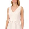 image:imageAdrianna Papell Womens Lace Midi Flounce DressIvory