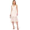 image:imageAdrianna Papell Womens Lace Midi Flounce DressIvory