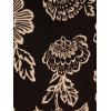 image:imageAdrianna Papell Womens Printed Midi DressBlackIvory