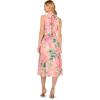 image:imageAdrianna Papell Womens Printed Midi DressBlush Multi