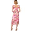 image:imageAdrianna Papell Womens Printed Midi DressPink Multi